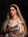 La Donna Velata Renaissance master Raphael